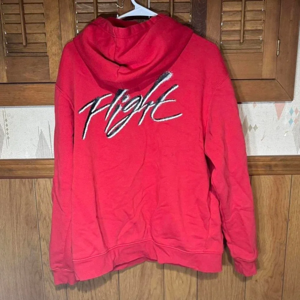 Jordan red hoodie